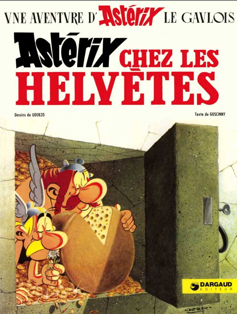 T16 : Astérix chez les Helvètes couverture