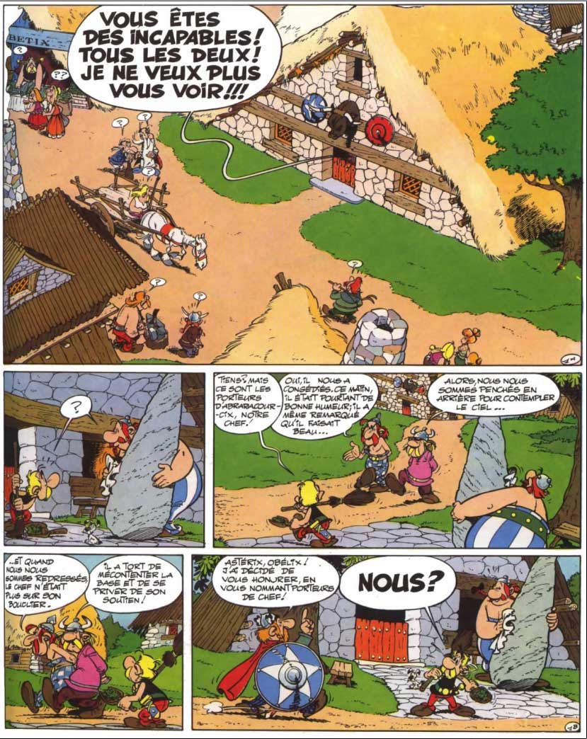 T16 : Astérix chez les Helvètes page 1