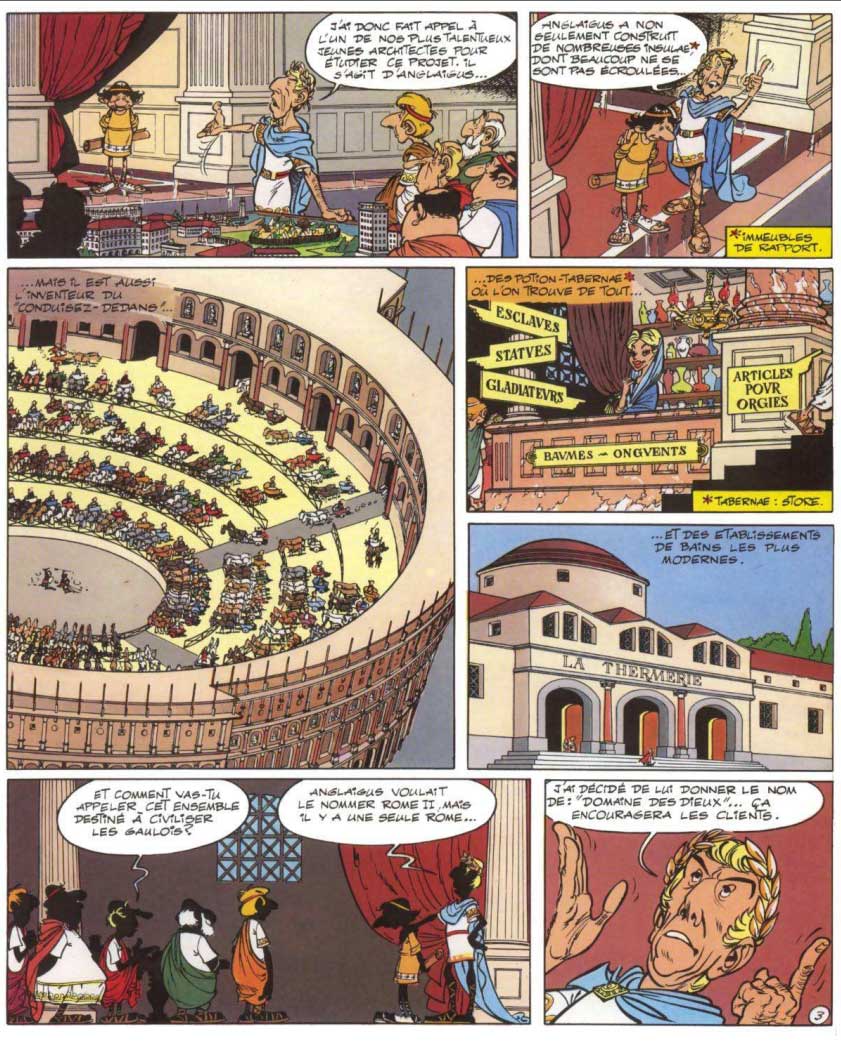 Le Domaine des dieux (Astérix) page 4