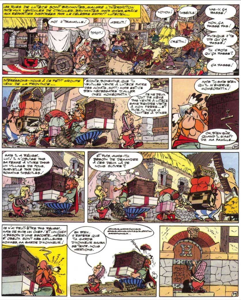 T18 : Les Lauriers de César (Astérix) page 3