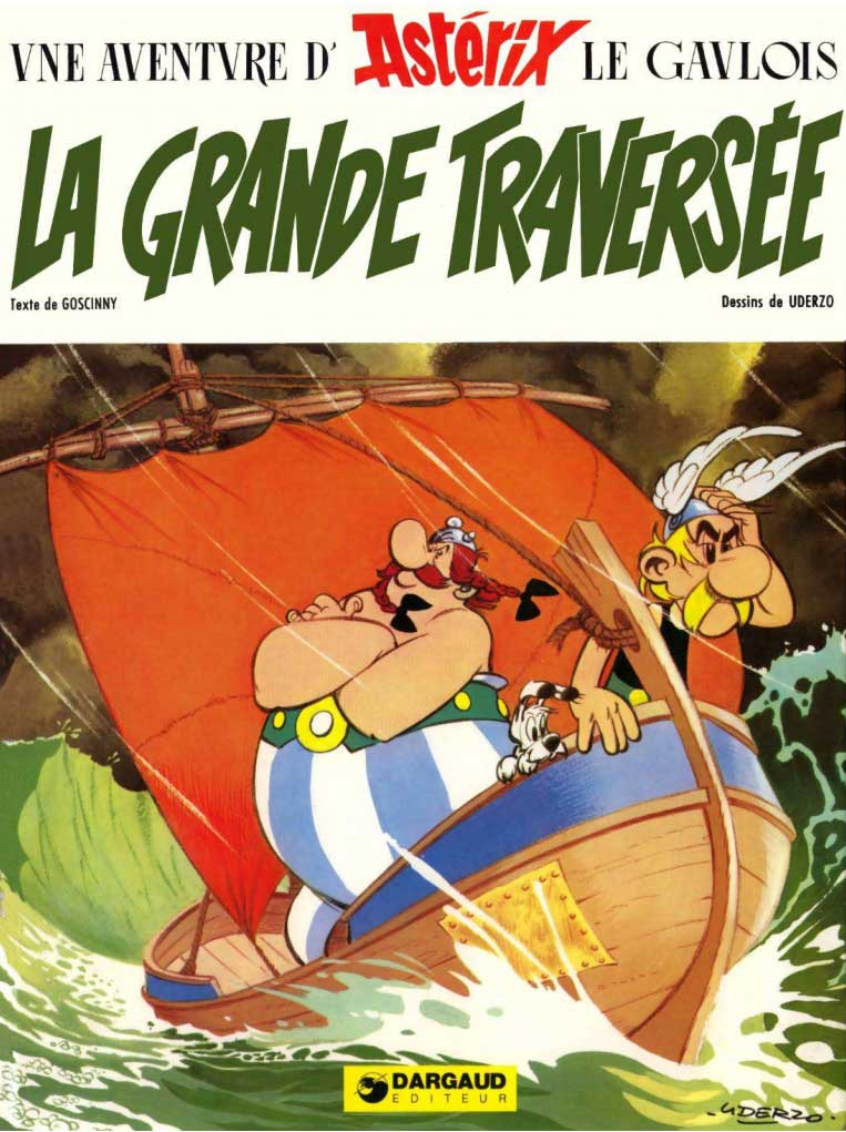 T22 : La Grande Traversée (Astérix) couverture