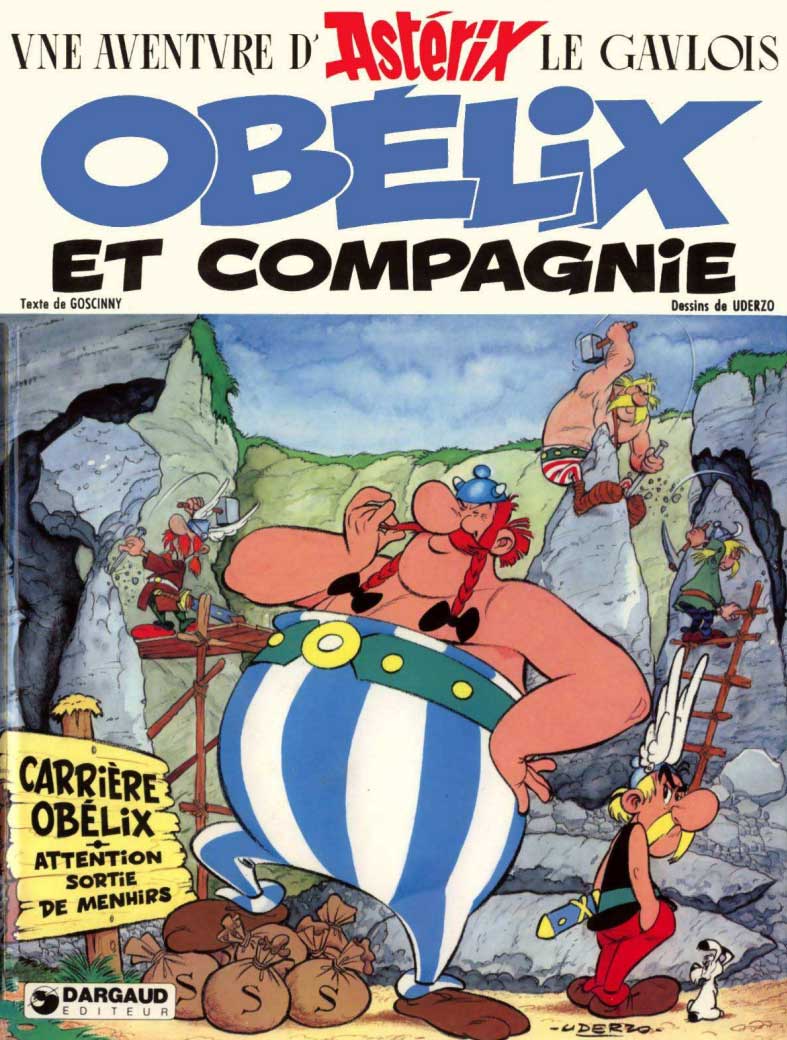 T23 : Obélix et compagnie couverture