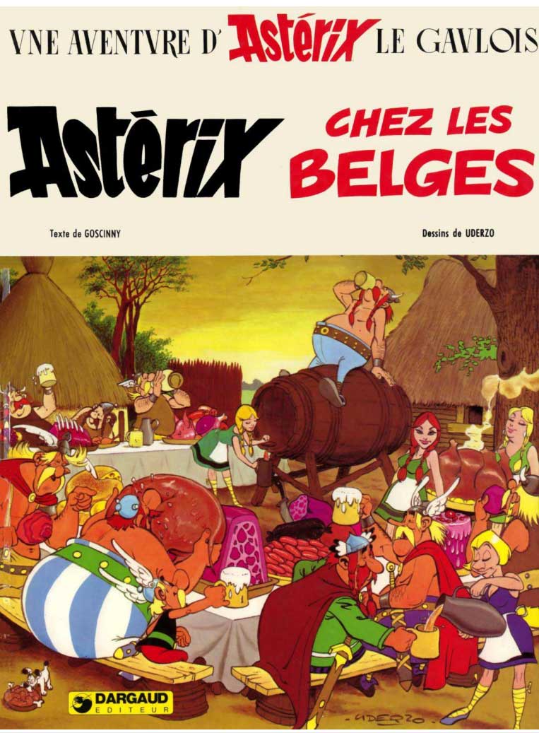 T24 : Astérix chez les Belges couverture