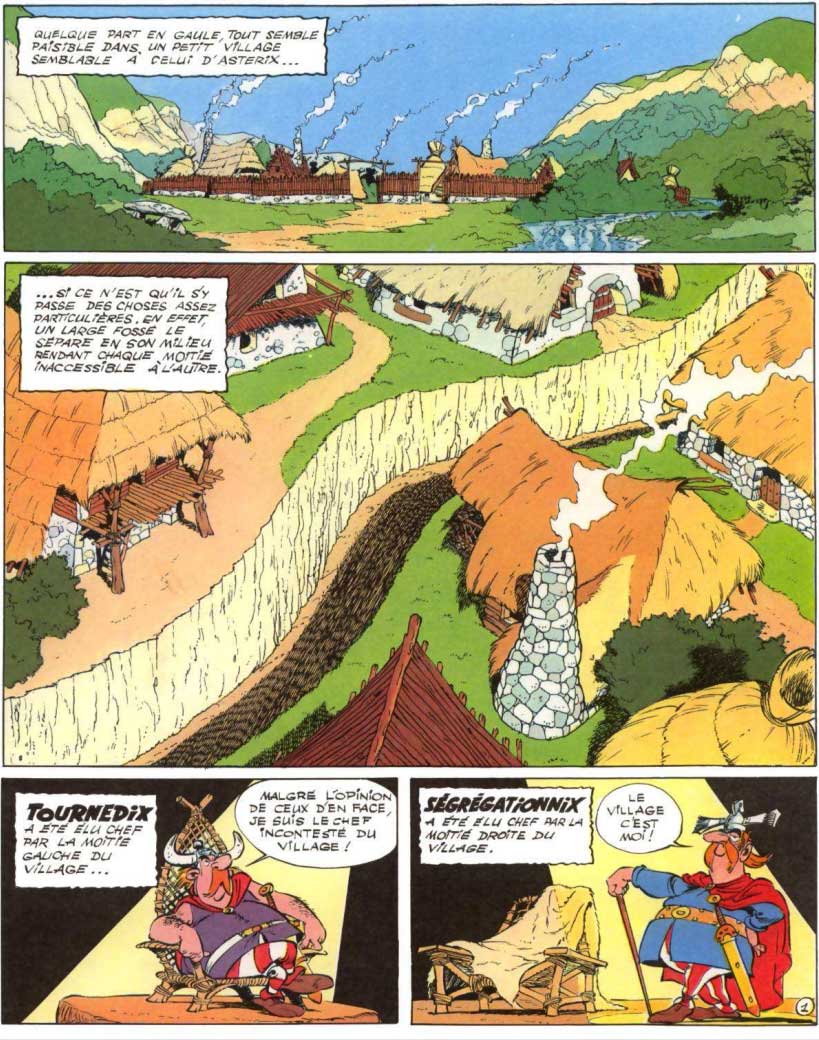 T25 : Le grand fossé (Astérix) page 1