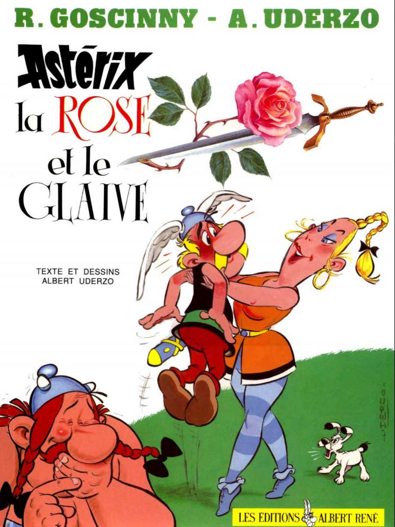 T29 : La Rose et le Glaive (Astérix) couverture