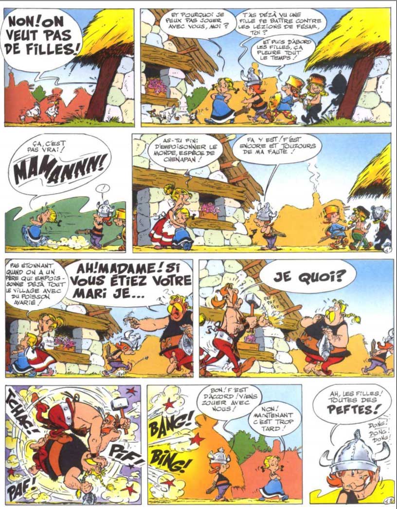 T29 : La Rose et le Glaive (Astérix) page 1