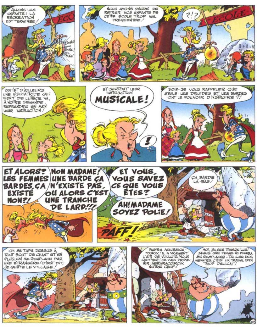 T29 : La Rose et le Glaive (Astérix) page 2