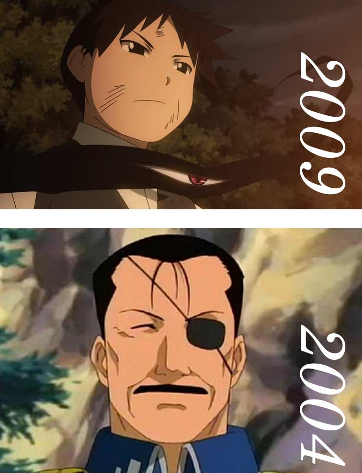 Pride n'a pas le même design entre la série de 2004 et le manga (et son adaptation de 2009) - Fullmetal Alchemist