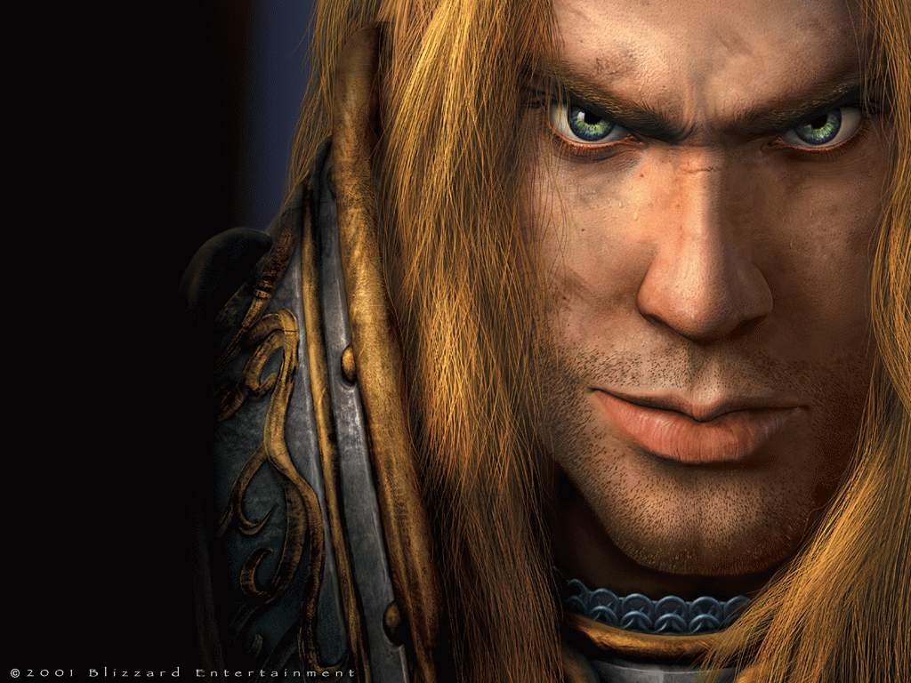 Fond d'écran d'Arthas en tant que paladin (World of Warcraft)
