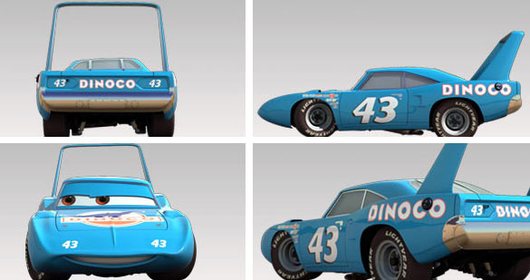 Le King Strip Weathers (Pixar - Cars)