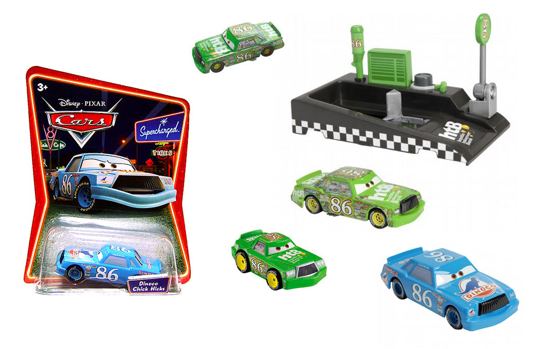 Chick Hicks (Cars - Pixar) jouets et produits dérivés