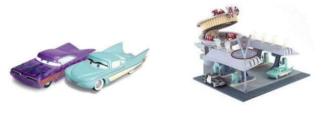 Flo (Cars - Pixar) jouets produits dérivés