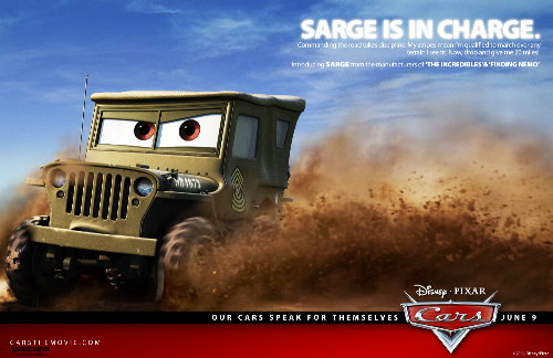 Sarge (Cars - Pixar)