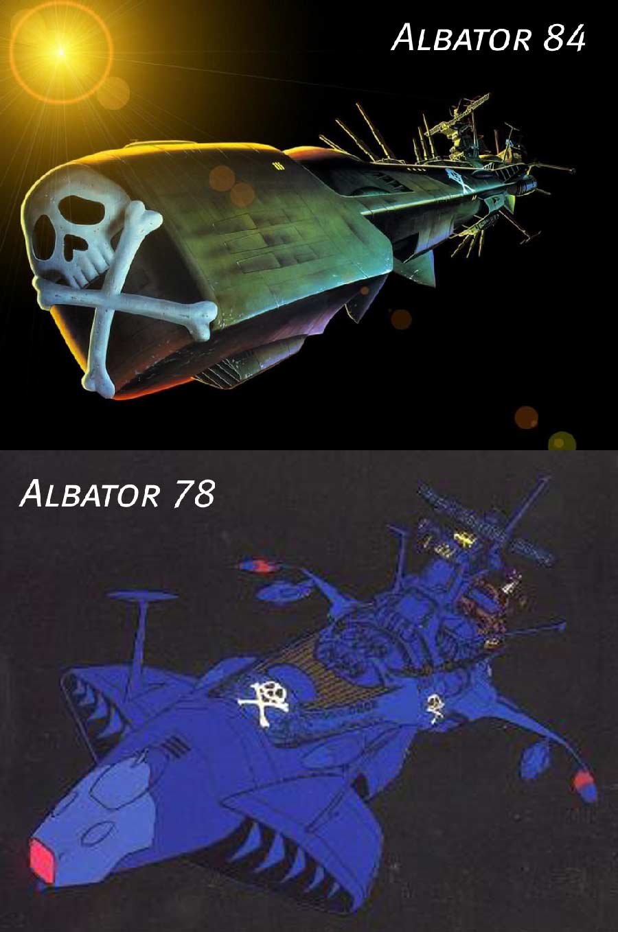 Atlantis - Arcadia (Albator - Harlock)