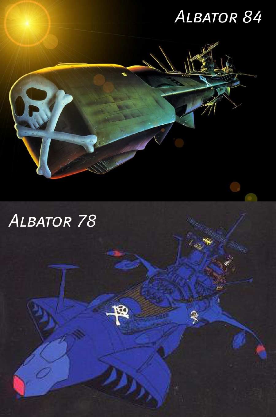 Atlantis – Arcadia (Albator – Harlock)