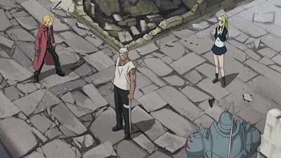 Winry découvre que Scar est le meurtrier de ses parents