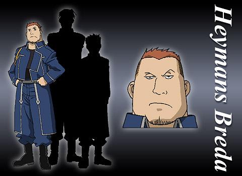 Heymans Breda Model Sheet (Fullmetal Alchemist)