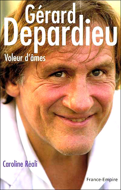 Couverture d'un livre sur Gerard Depardieu